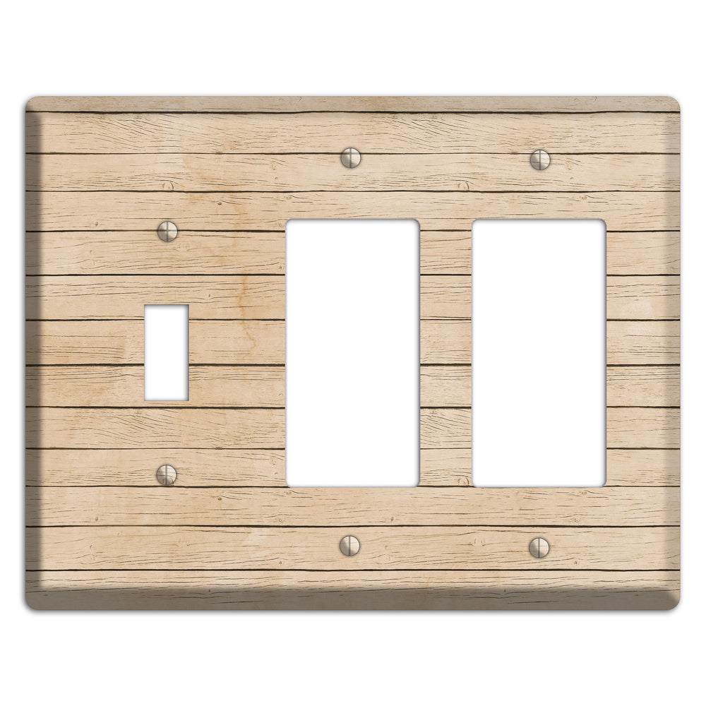 Akaroa Neutral Texture Toggle / 2 Rocker Wallplate