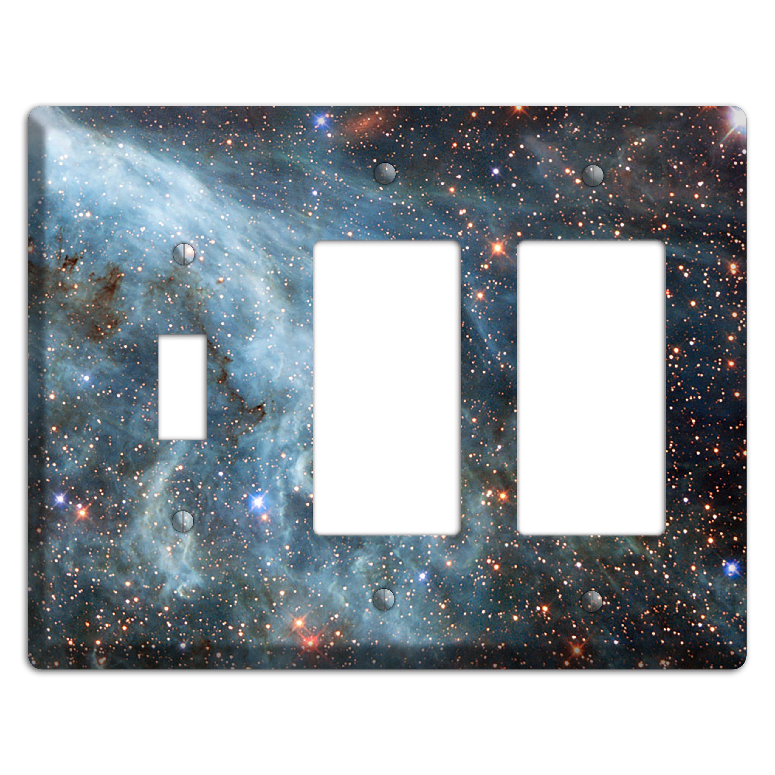 Magellanic Cloud Toggle / 2 Rocker Wallplate