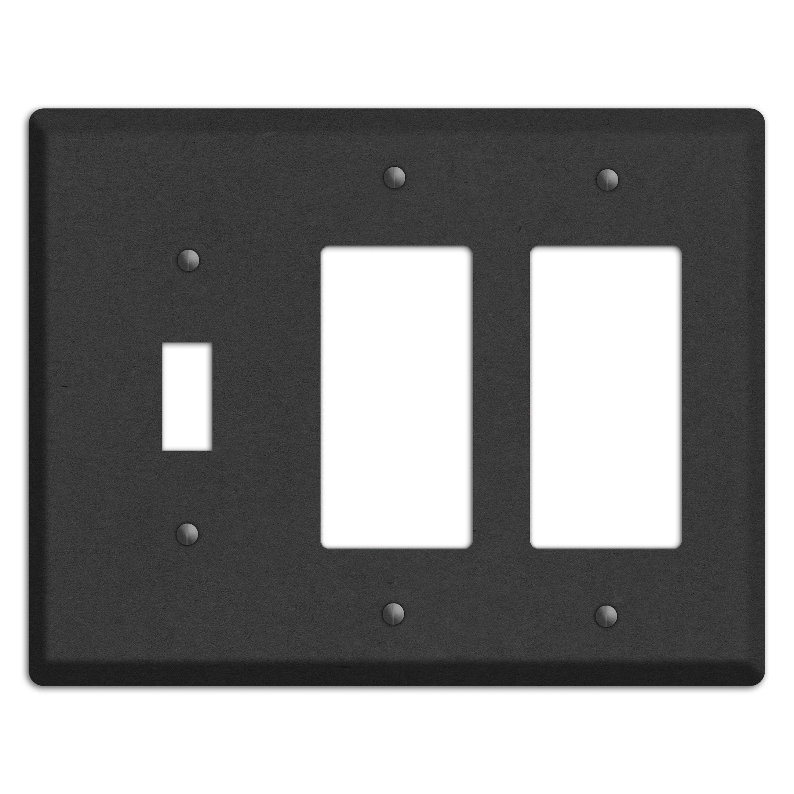 Gondola Kraft Toggle / 2 Rocker Wallplate