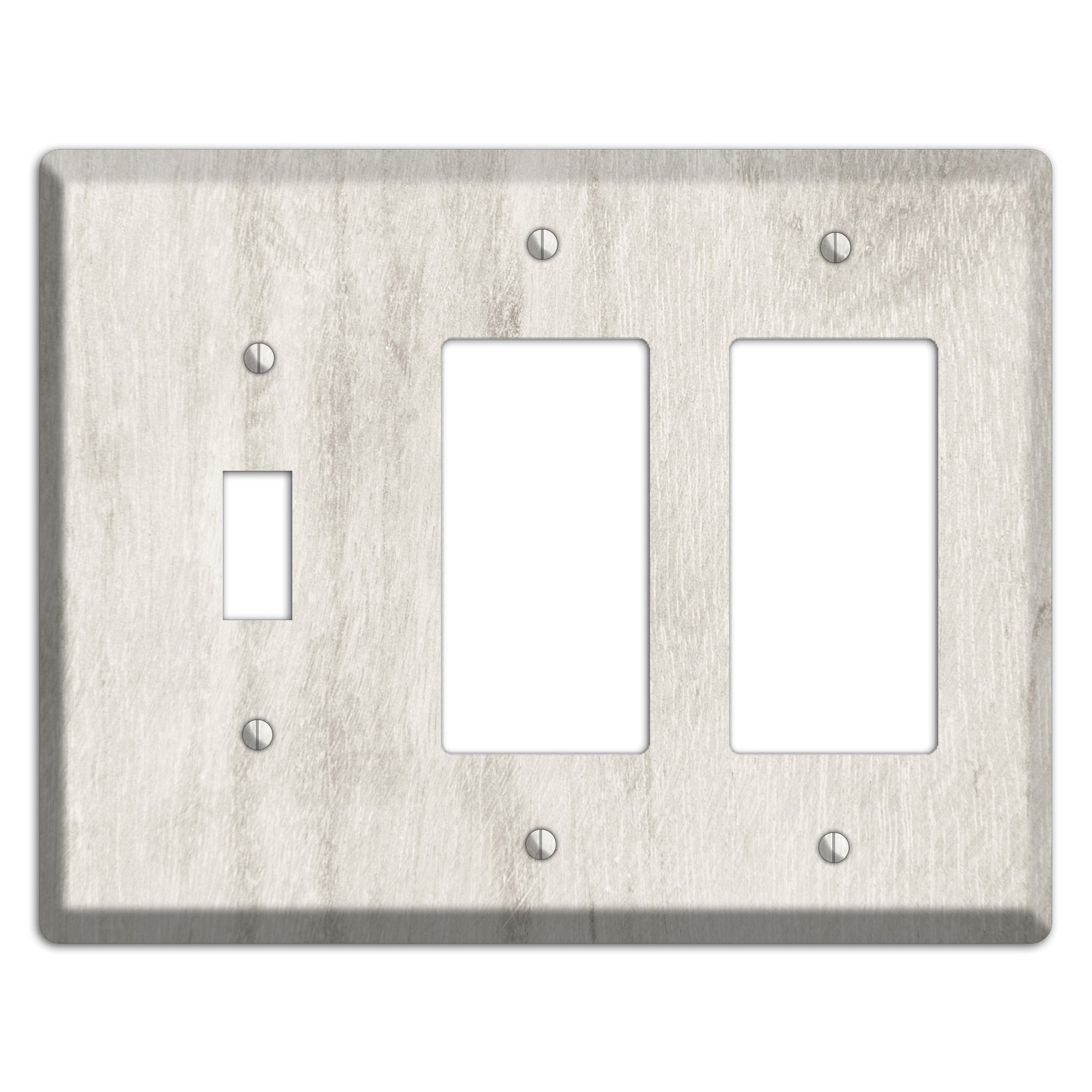 Kangaroo Antique Toggle / 2 Rocker Wallplate