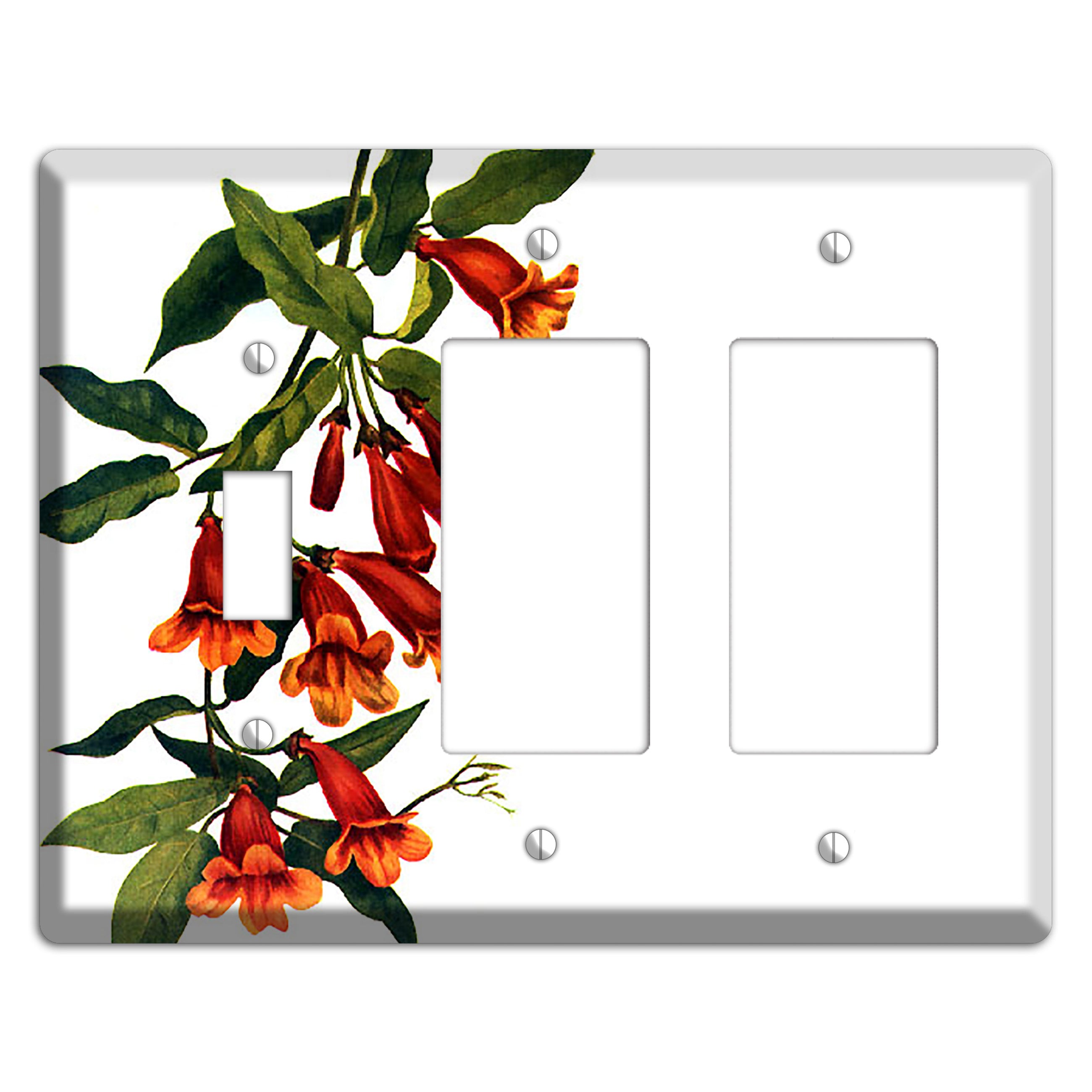 Bigonia Capreolata Toggle / 2 Rocker Wallplate