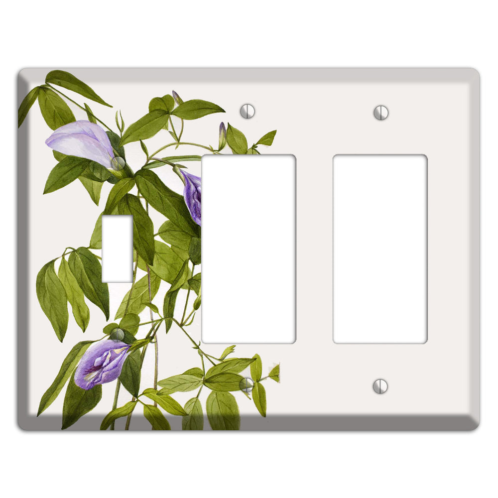 Clitoria Mariana Toggle / 2 Rocker Wallplate