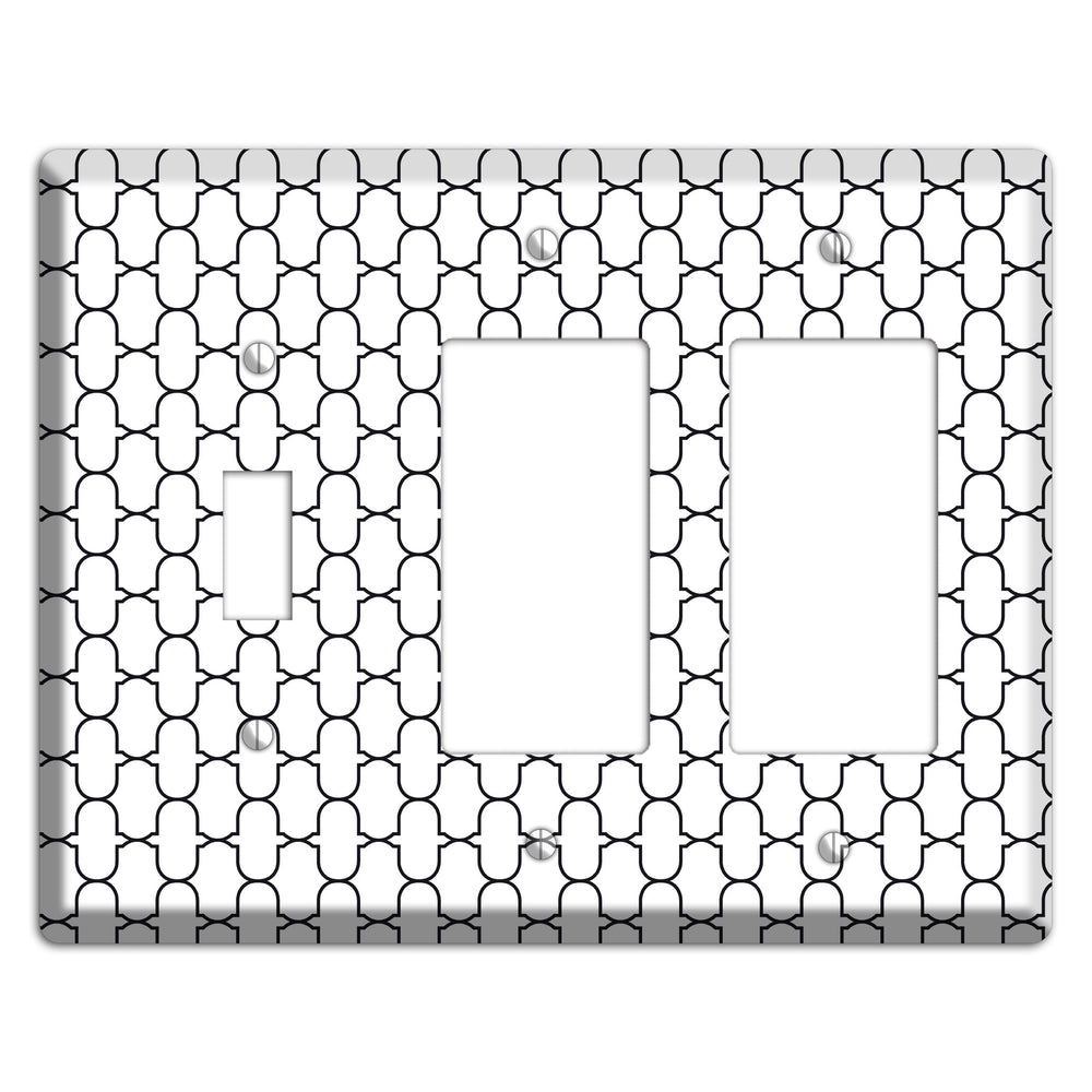Moroccan 13 Toggle / 2 Rocker Wallplate