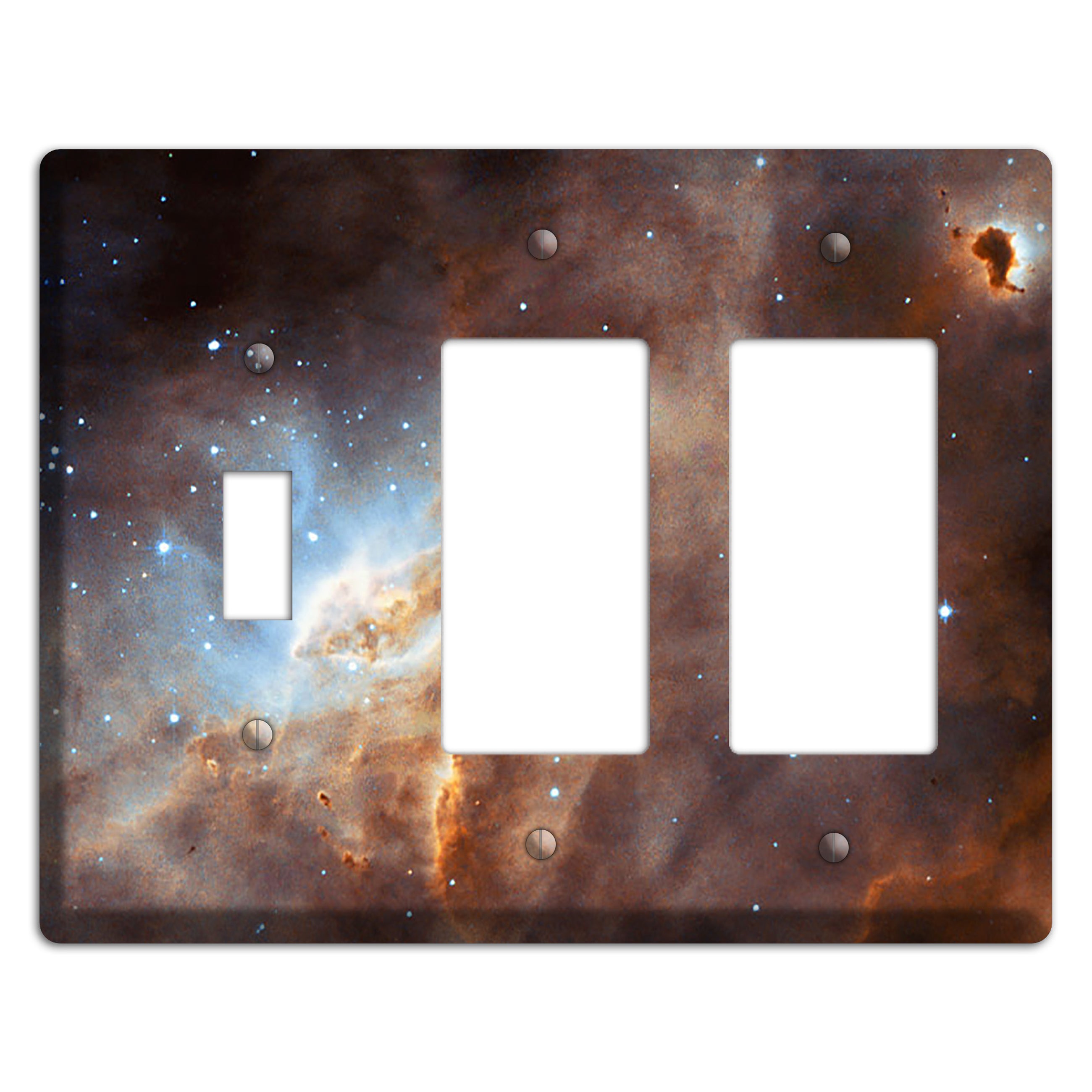 star formation Toggle / 2 Rocker Wallplate