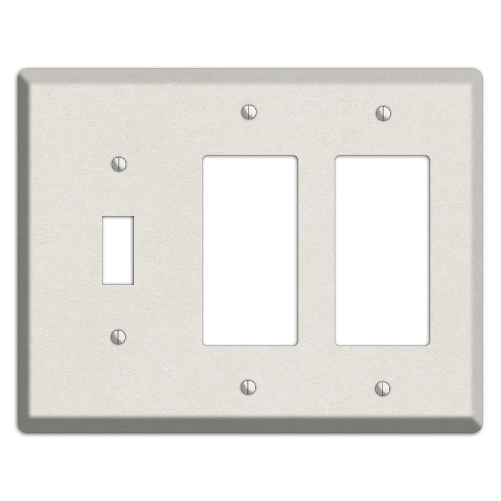 Wild Sand Kraft Toggle / 2 Rocker Wallplate
