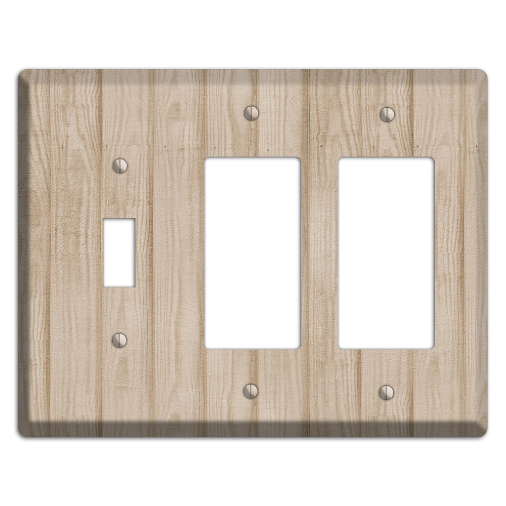 Indian Khaki Neutral Texture Toggle / 2 Rocker Wallplate