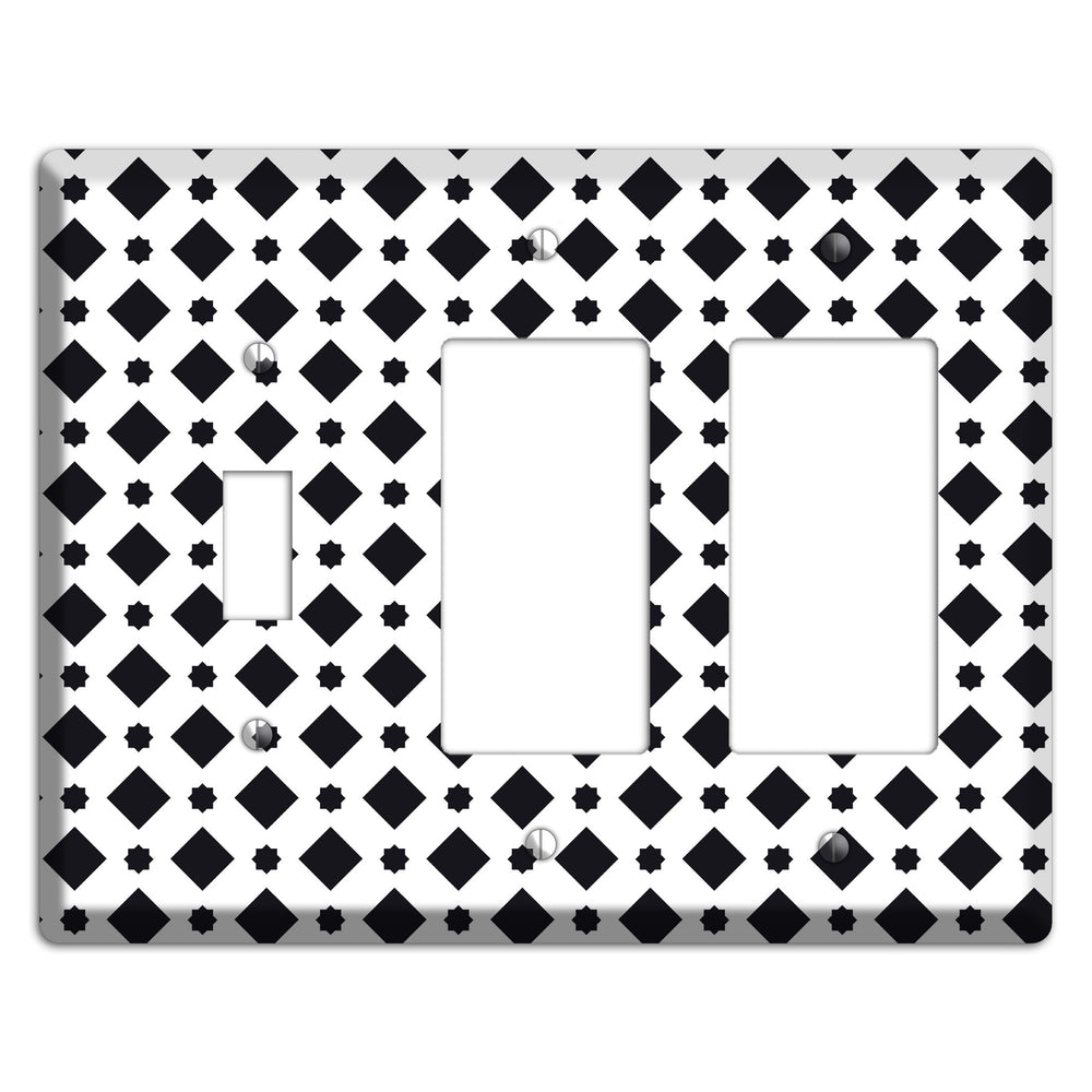 Moroccan 7 Toggle / 2 Rocker Wallplate