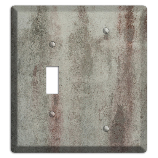 Old Concrete 15 Toggle / Blank Wallplate