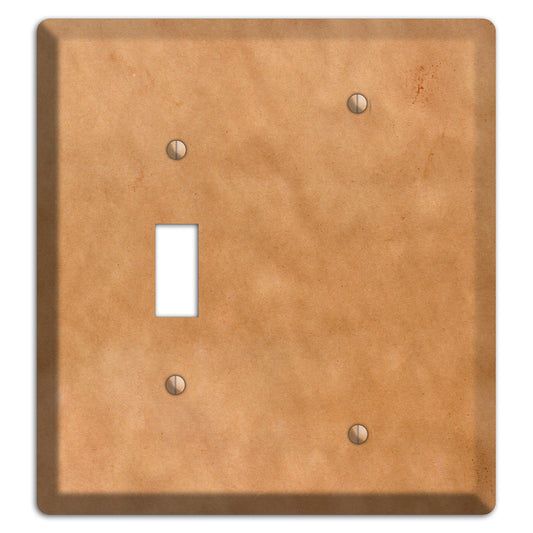Aged Paper 9 Toggle / Blank Wallplate