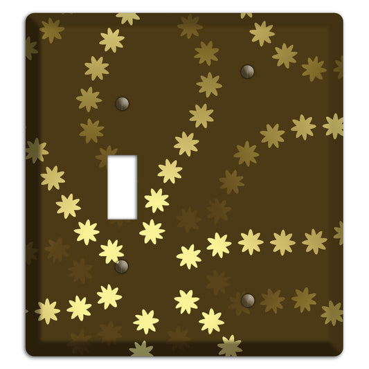 Multi Olive Constellation Toggle / Blank Wallplate