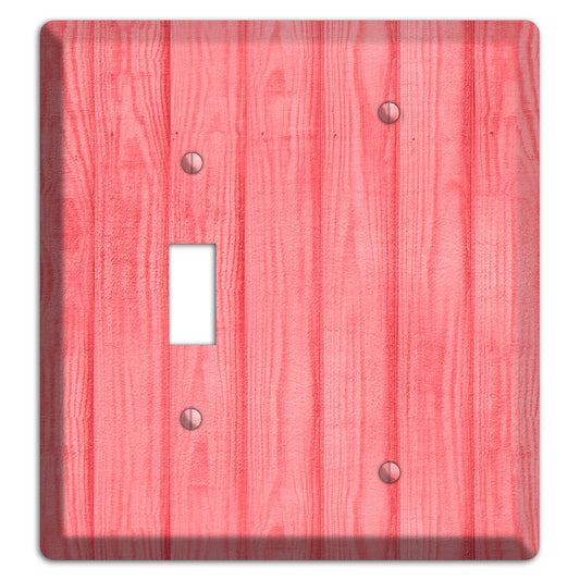 Geraldine Soft Coral Toggle / Blank Wallplate