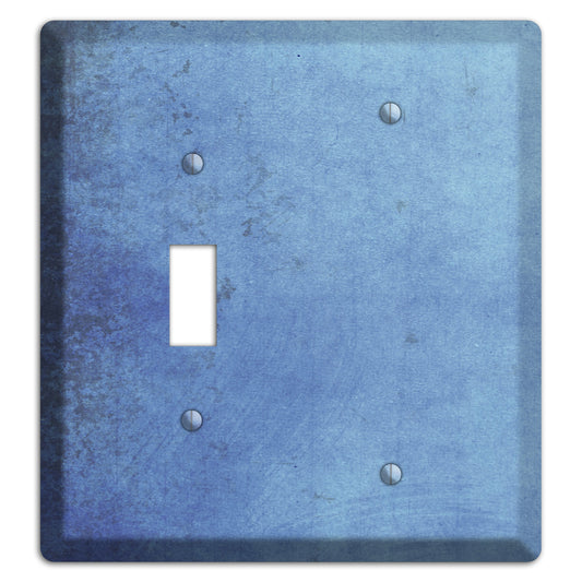 Polo Blue Vintage Grunge Toggle / Blank Wallplate