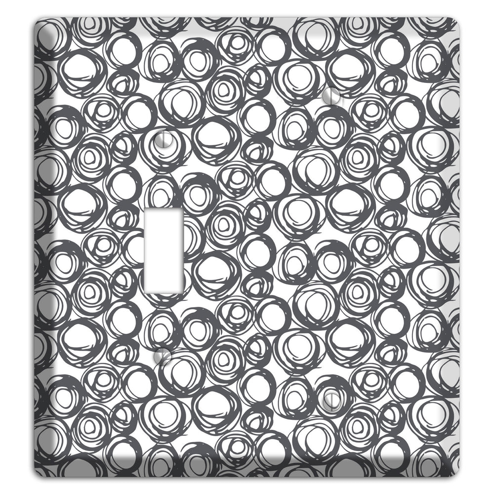 Abstract 24 Toggle / Blank Wallplate