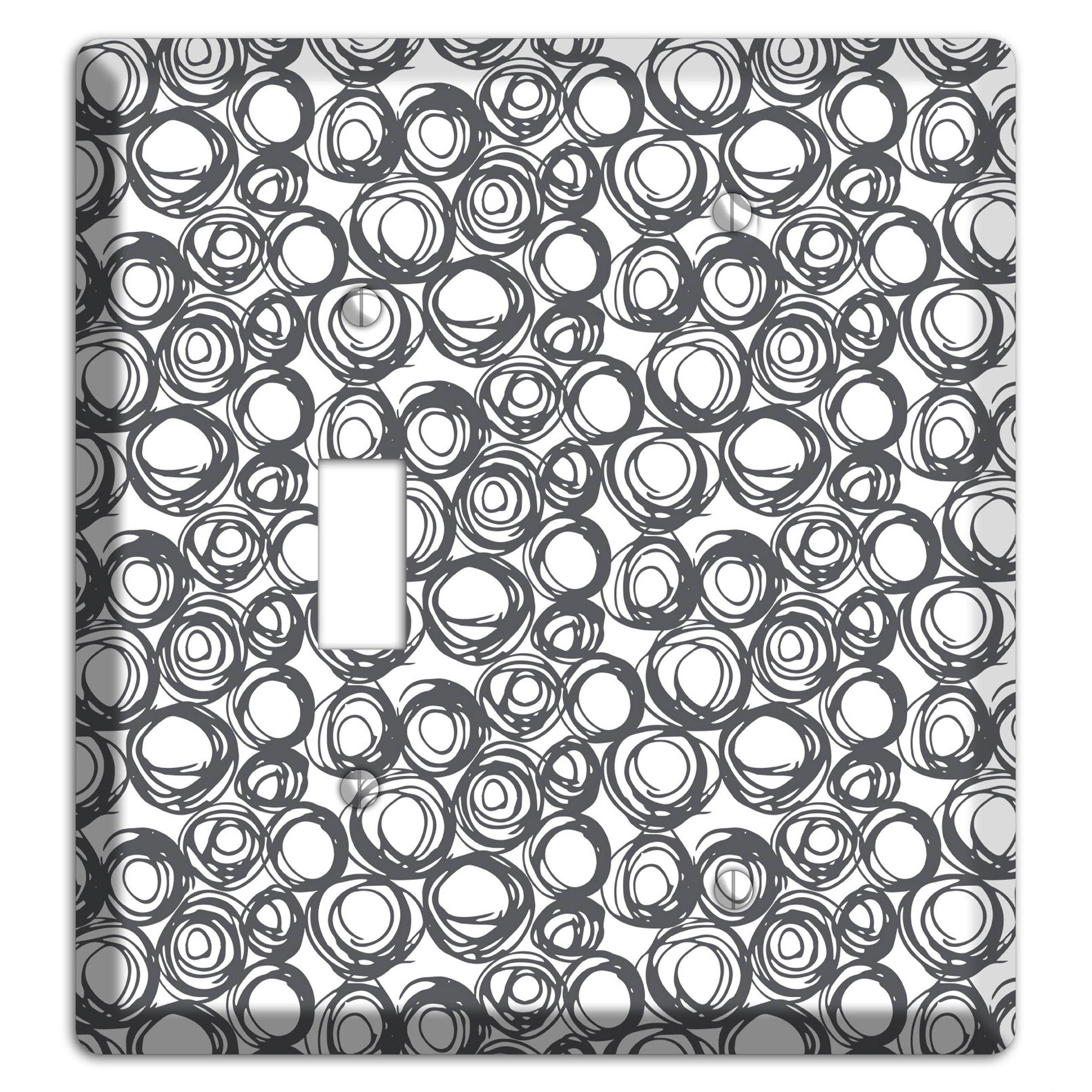 Abstract 24 Toggle / Blank Wallplate