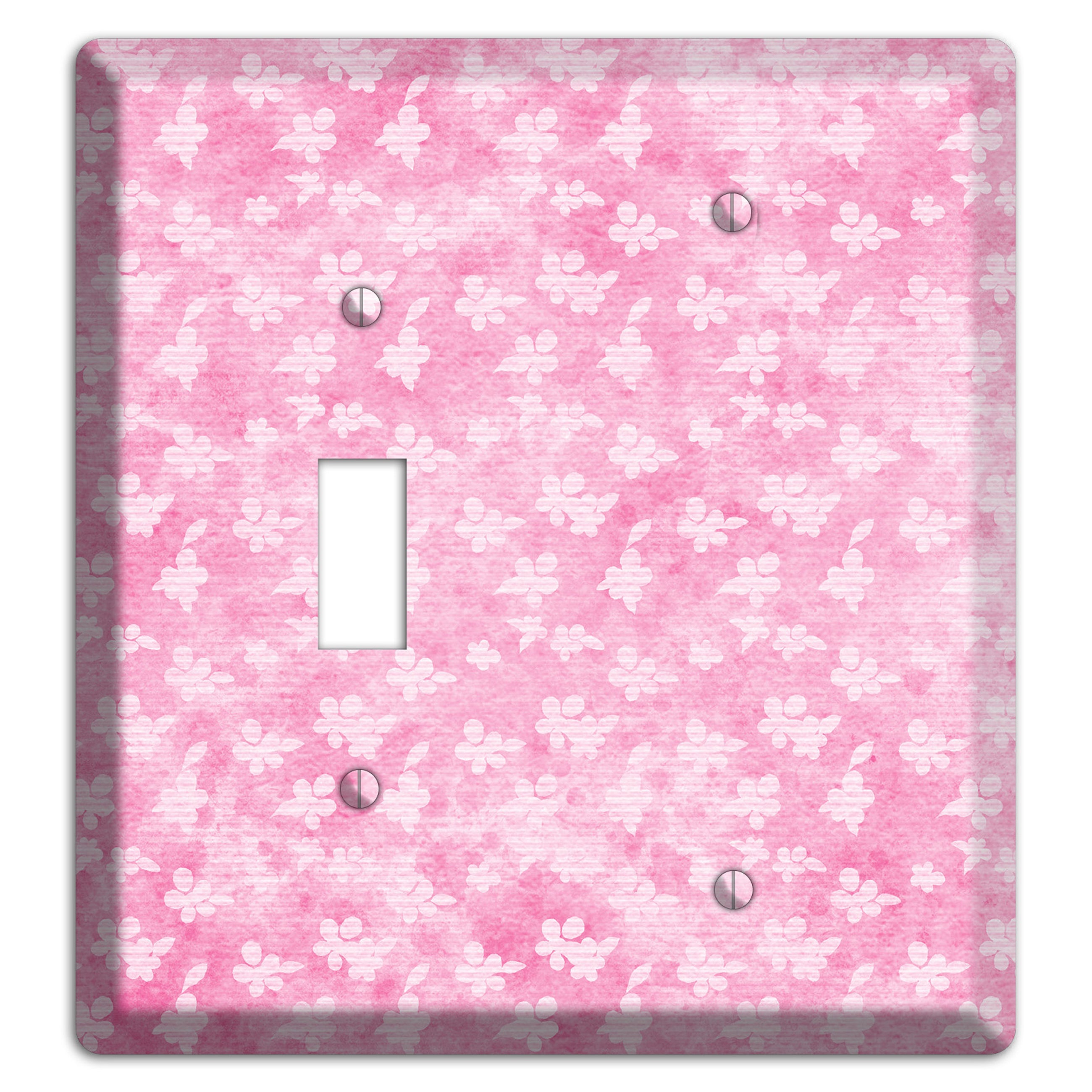 Cupid Pink Texture Toggle / Blank Wallplate
