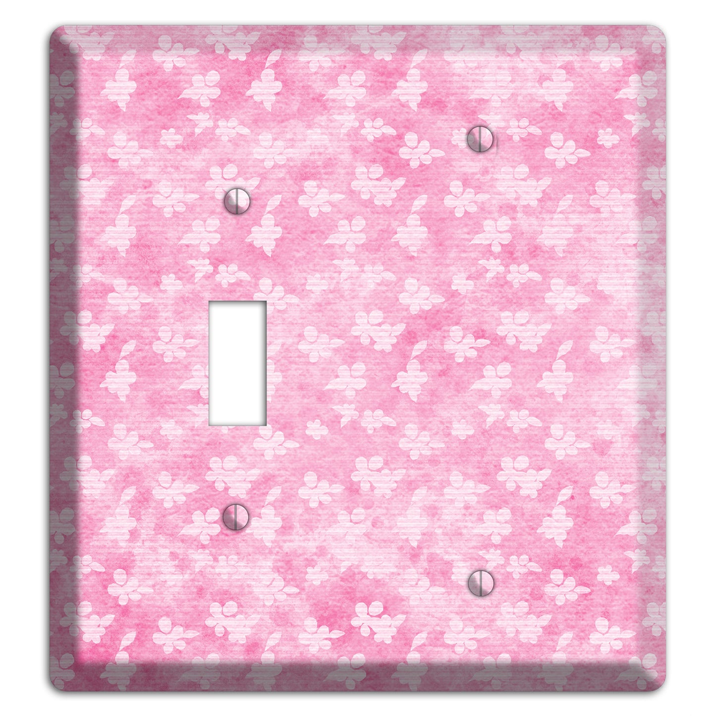 Cupid Pink Texture Toggle / Blank Wallplate