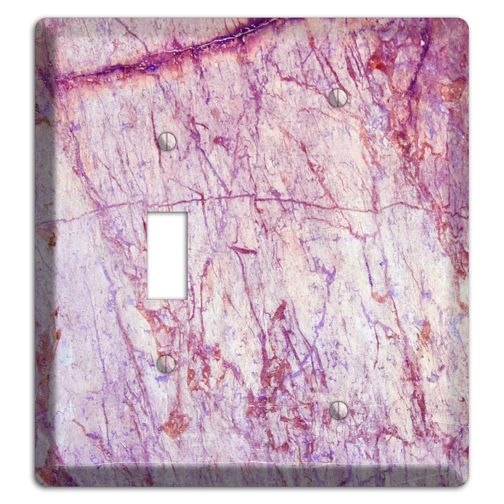 Maverick Marble Toggle / Blank Wallplate