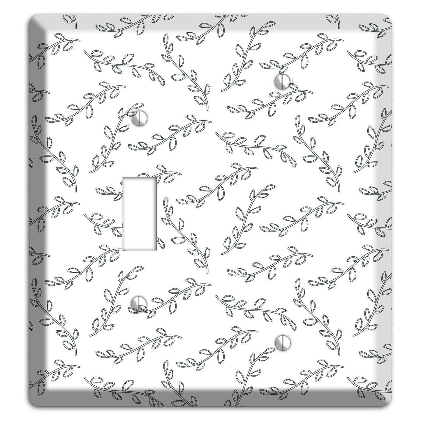 Leaves Style CC Toggle / Blank Wallplate