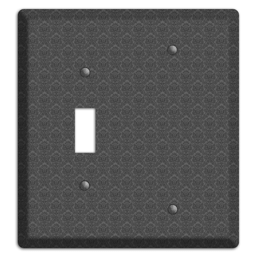 Dark Grey Cartouche Toggle / Blank Wallplate