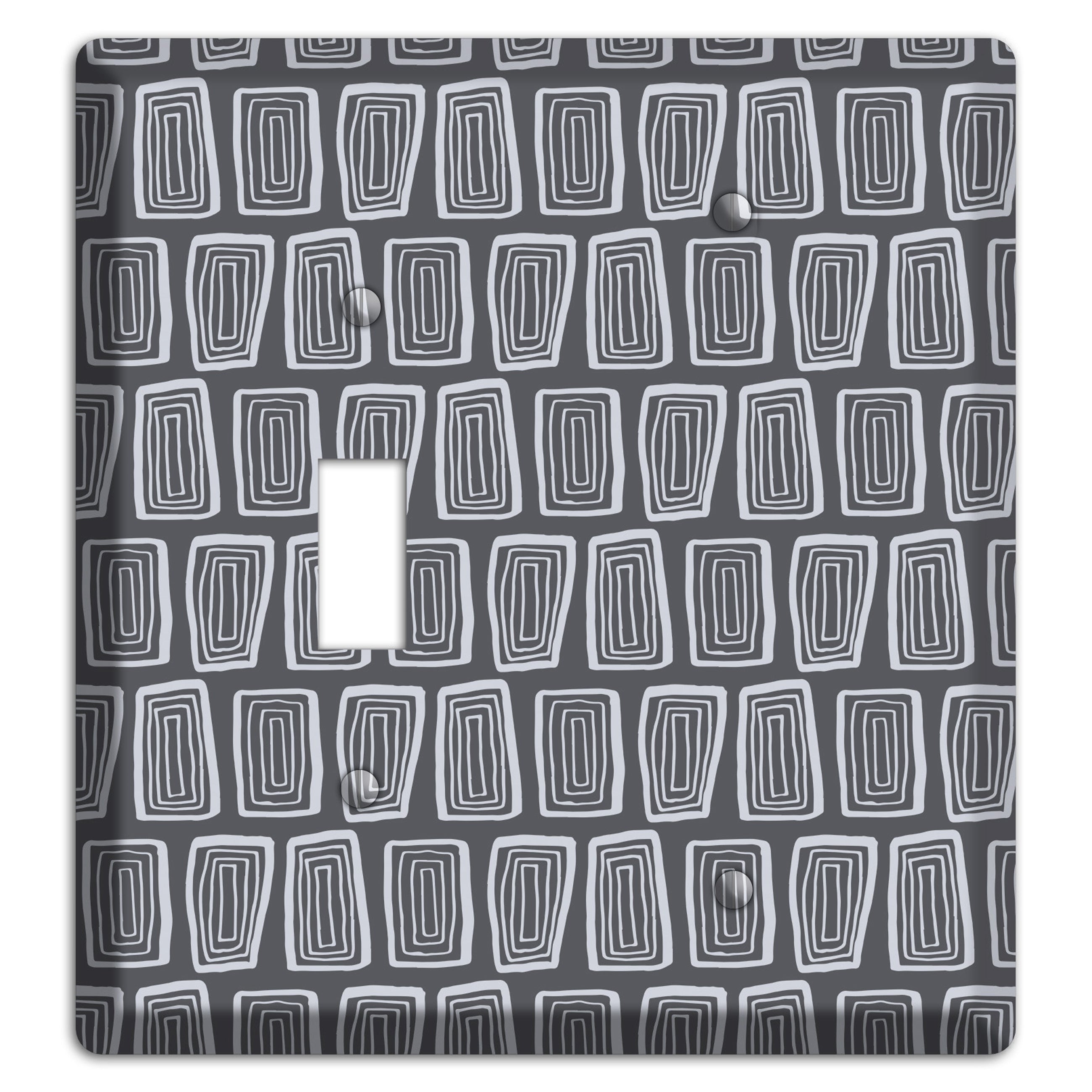 Abstract 1 Toggle / Blank Wallplate