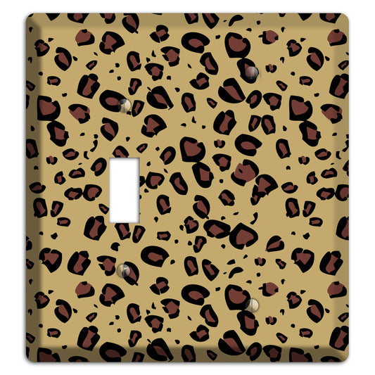 Leopard Toggle / Blank Wallplate