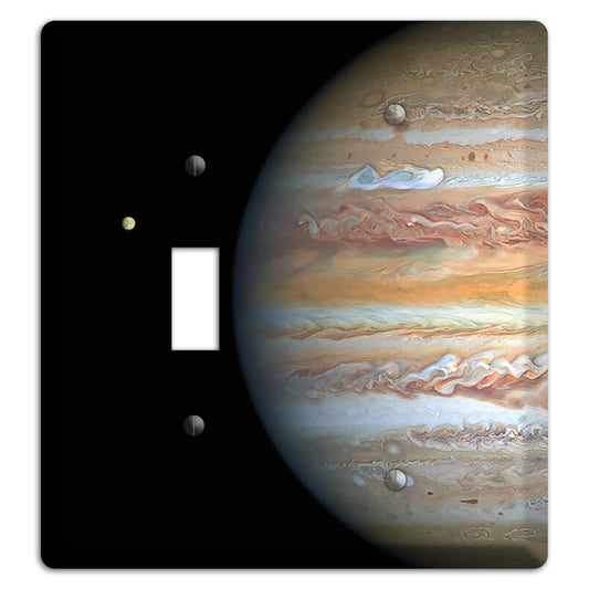 Hubble's View of Jupiter and Europa Toggle / Blank Wallplate