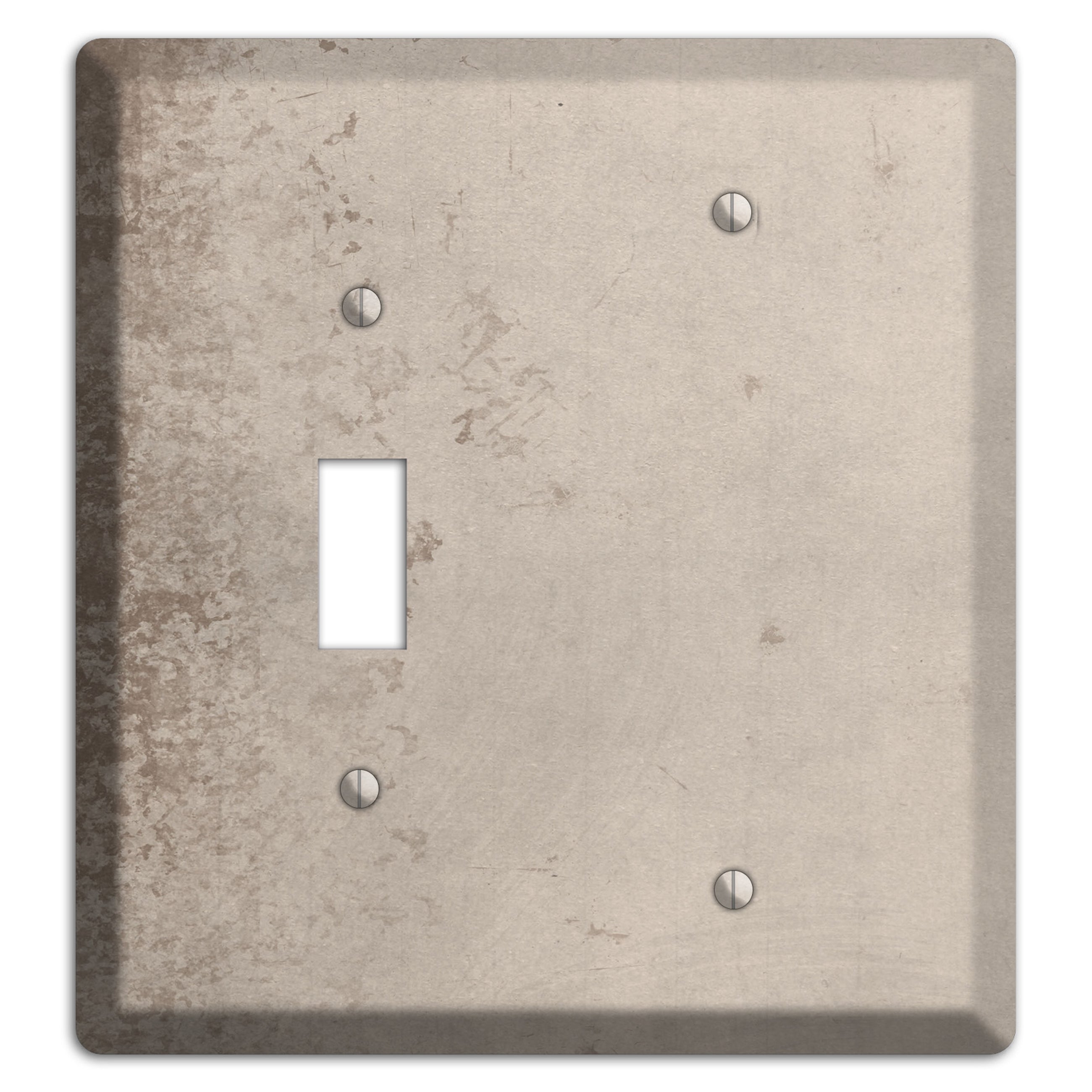 Sisal Vintage Grunge Toggle / Blank Wallplate