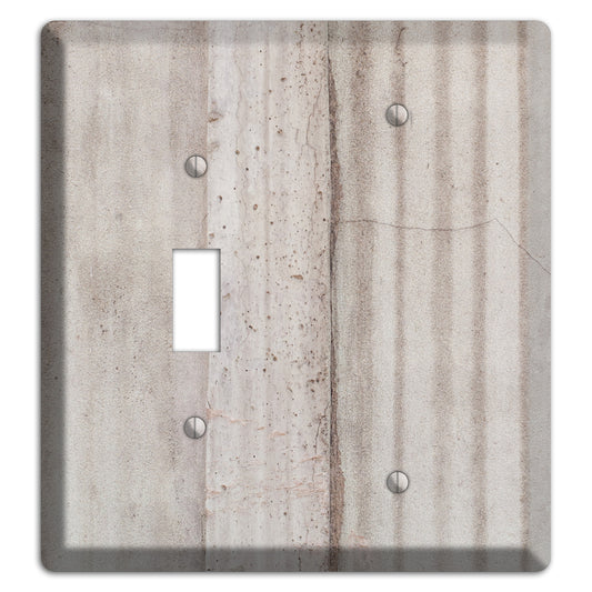 Old Concrete 5 Toggle / Blank Wallplate