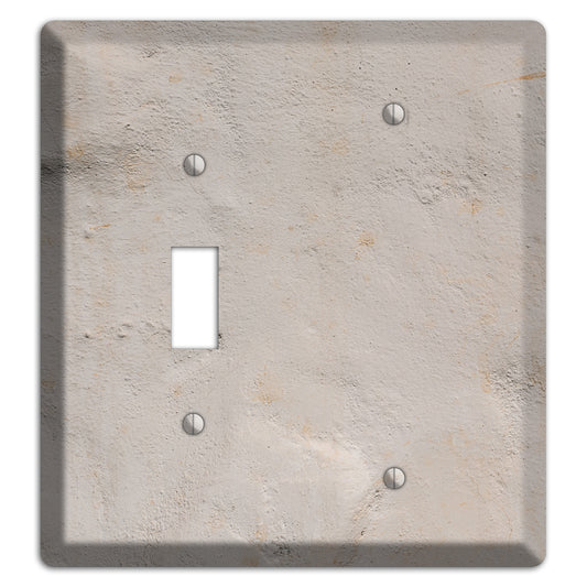 Trowled Concrete Toggle / Blank Wallplate