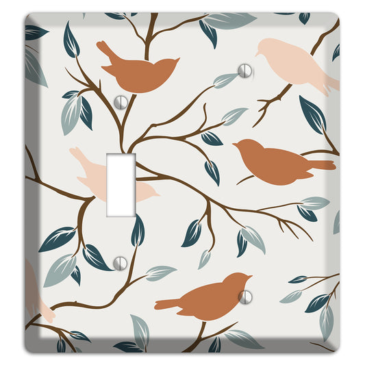 Bird Branch 1 Toggle / Blank Wallplate