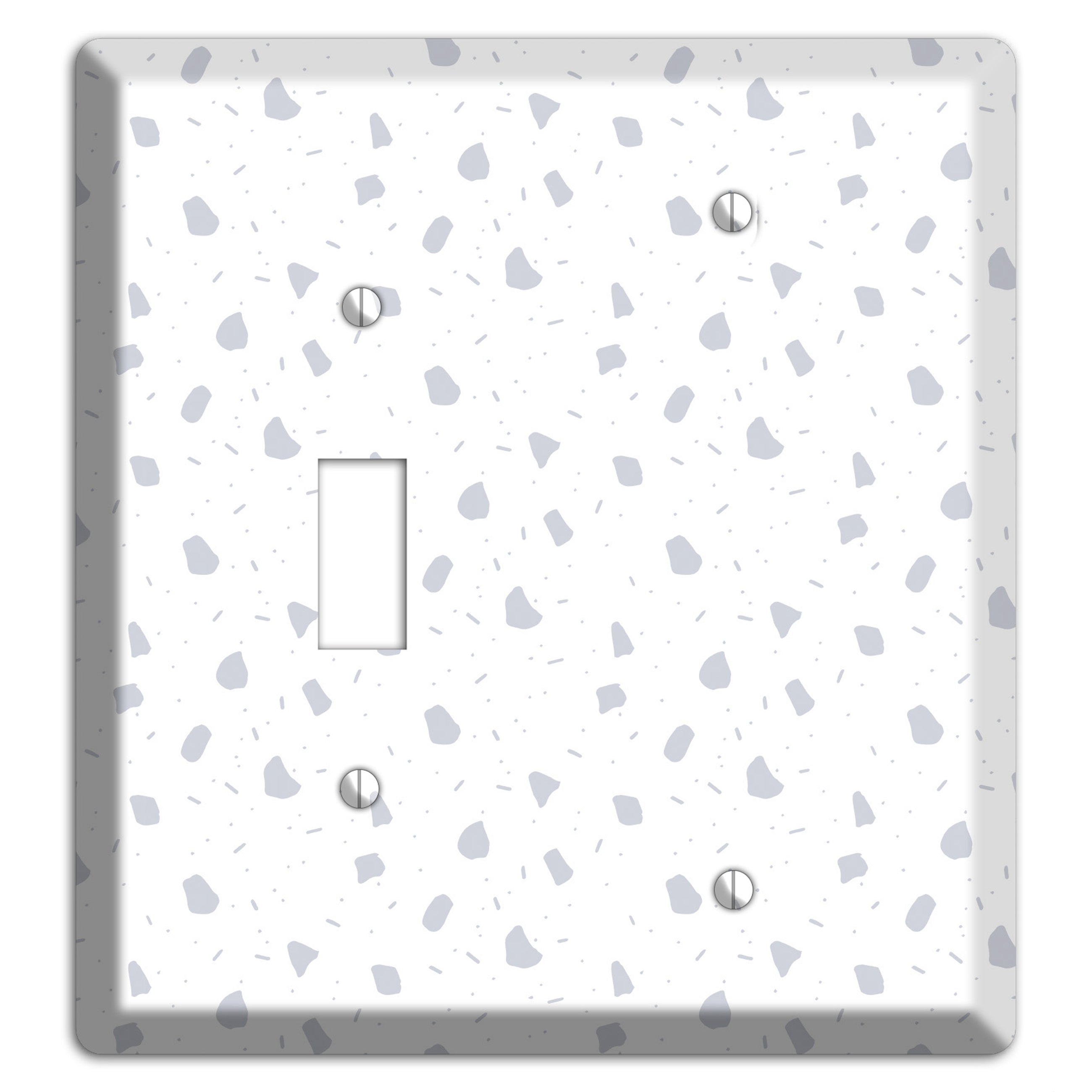Abstract 9 Toggle / Blank Wallplate