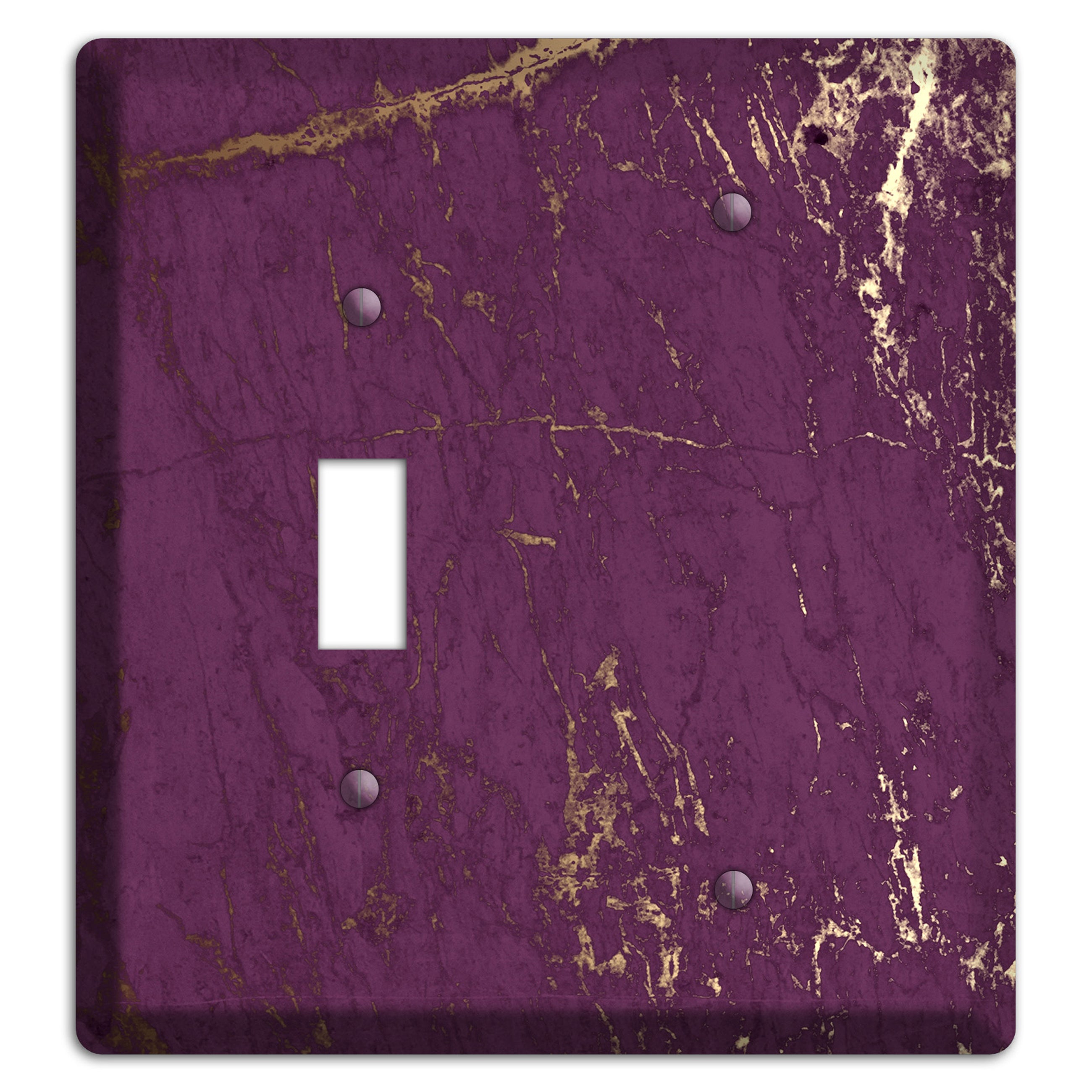 Finn Marble Toggle / Blank Wallplate