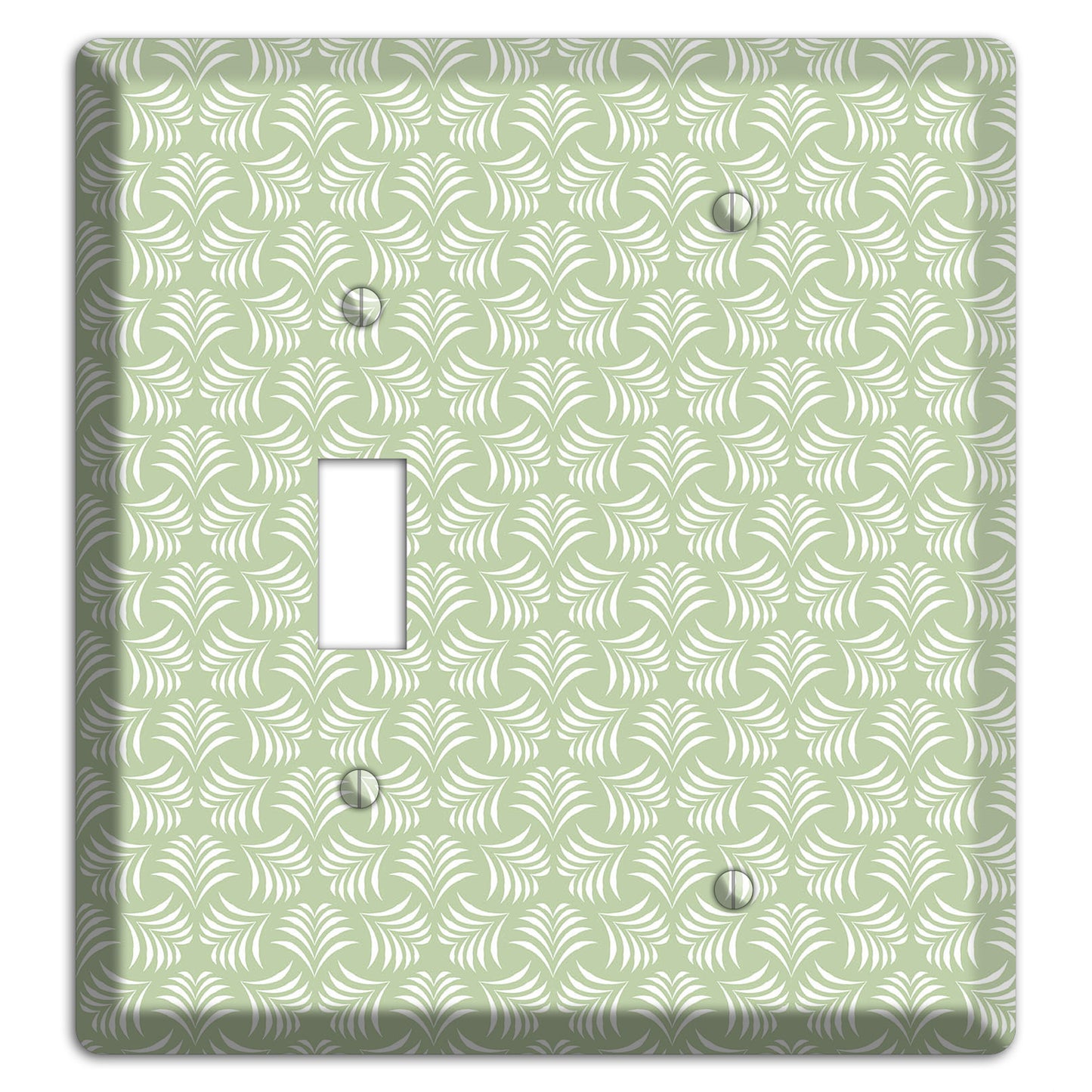 Leaves Style V Toggle / Blank Wallplate