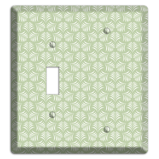 Leaves Style V Toggle / Blank Wallplate