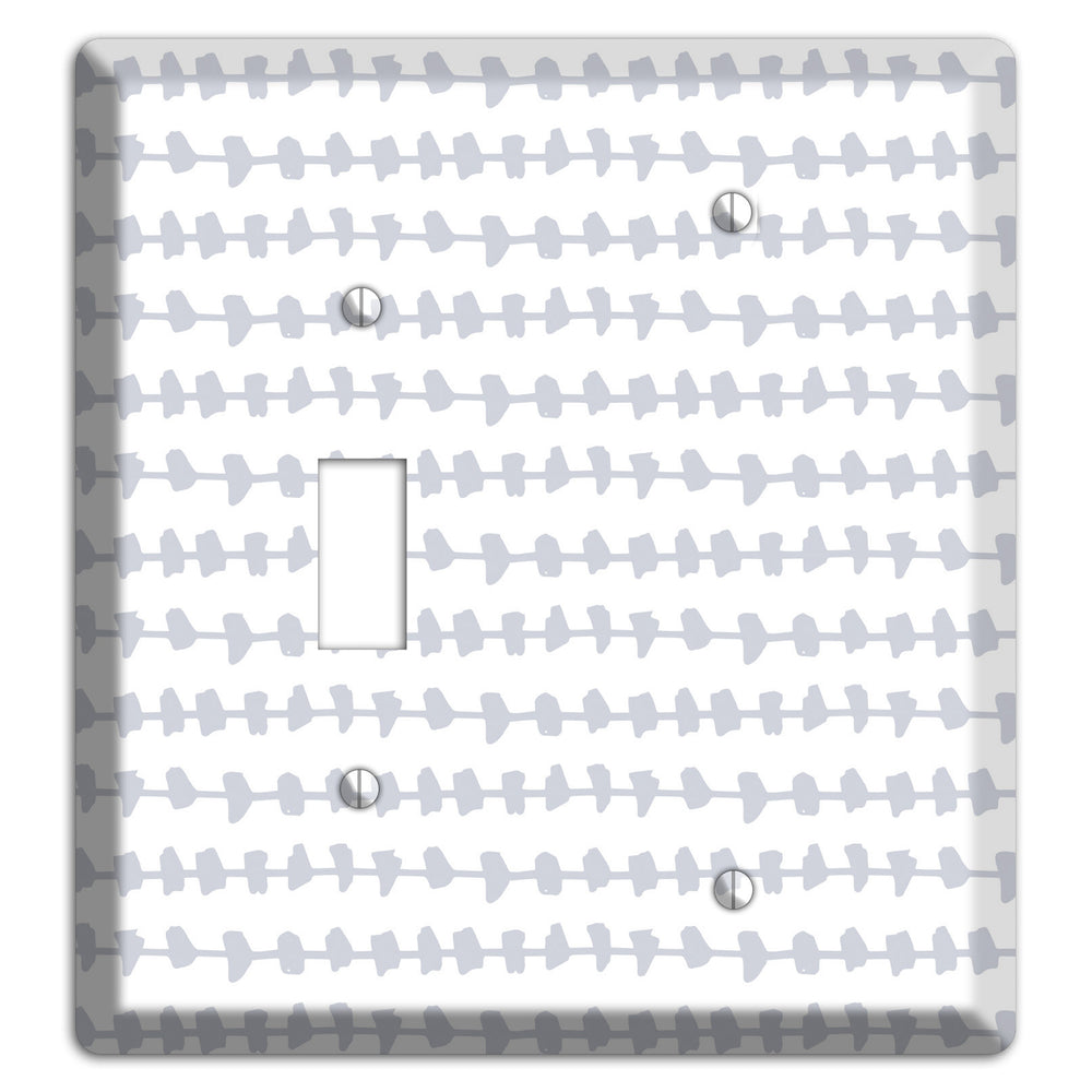 Abstract 17 Toggle / Blank Wallplate