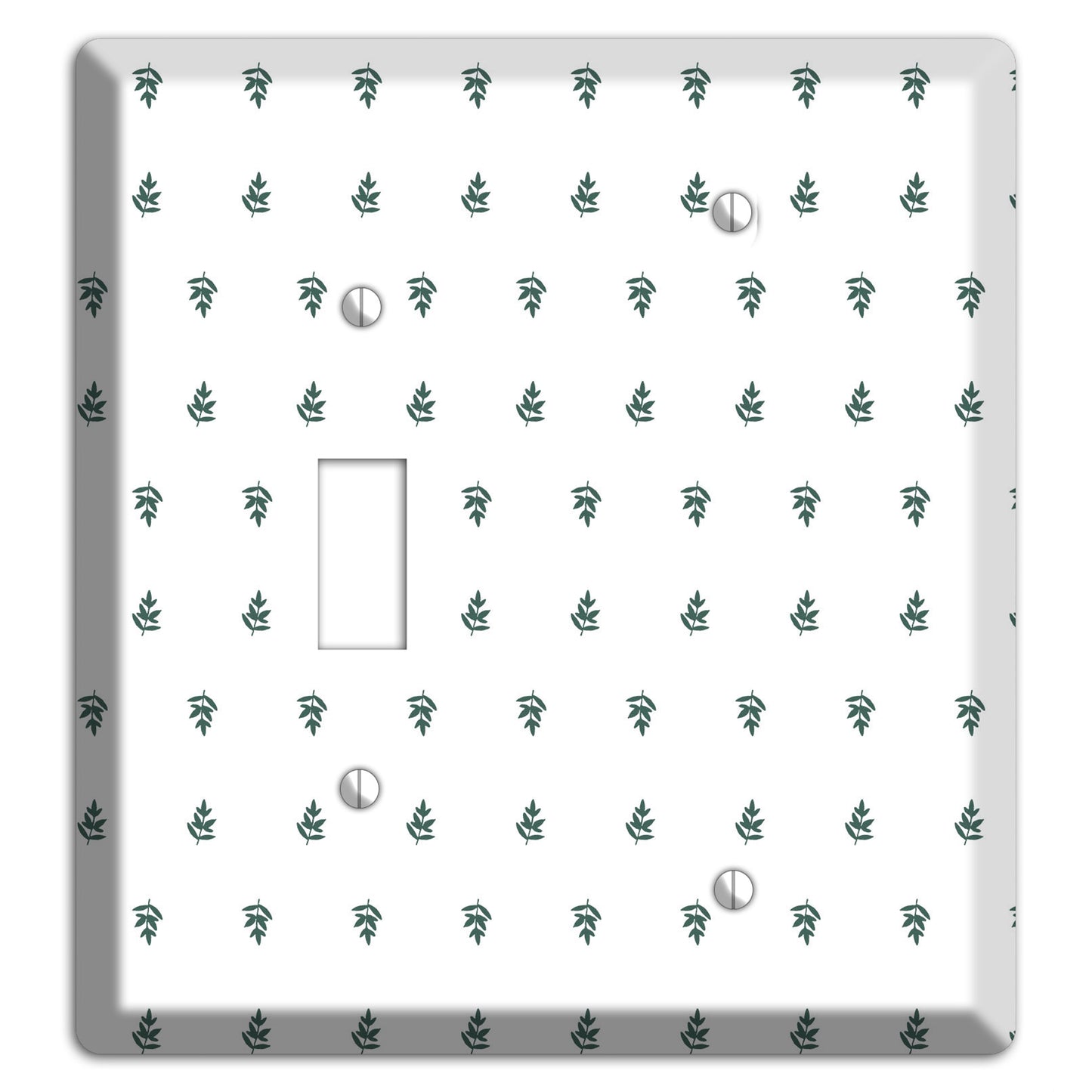 Leaves Style Y Toggle / Blank Wallplate