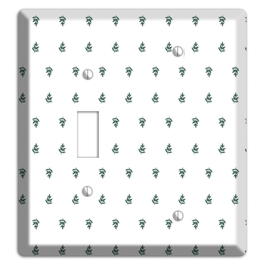Leaves Style Y Toggle / Blank Wallplate