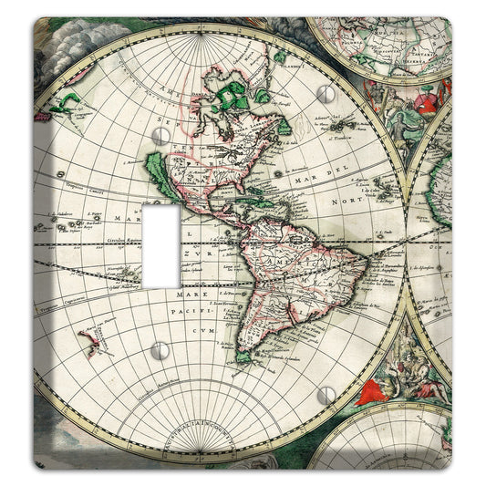 Global Map Toggle / Blank Wallplate