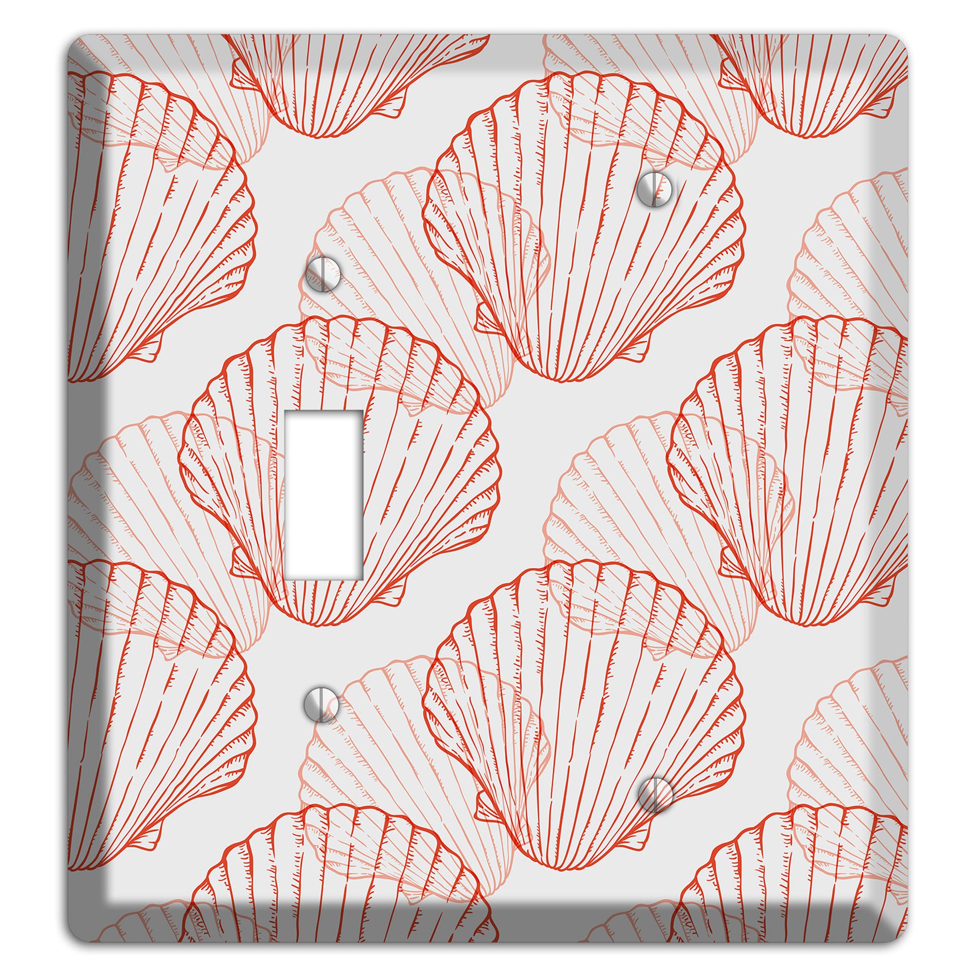 Shells 5 Toggle / Blank Wallplate