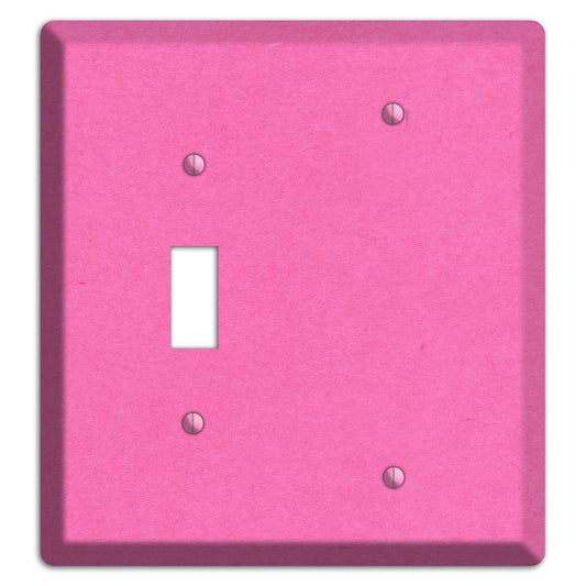 Persian Pink Kraft Toggle / Blank Wallplate