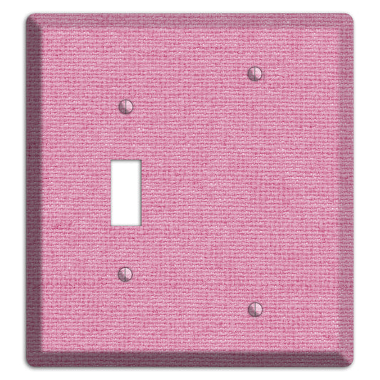 Gamboge Pink Texture Toggle / Blank Wallplate