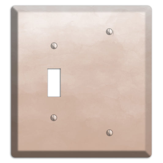 Beige Ombre Toggle / Blank Wallplate