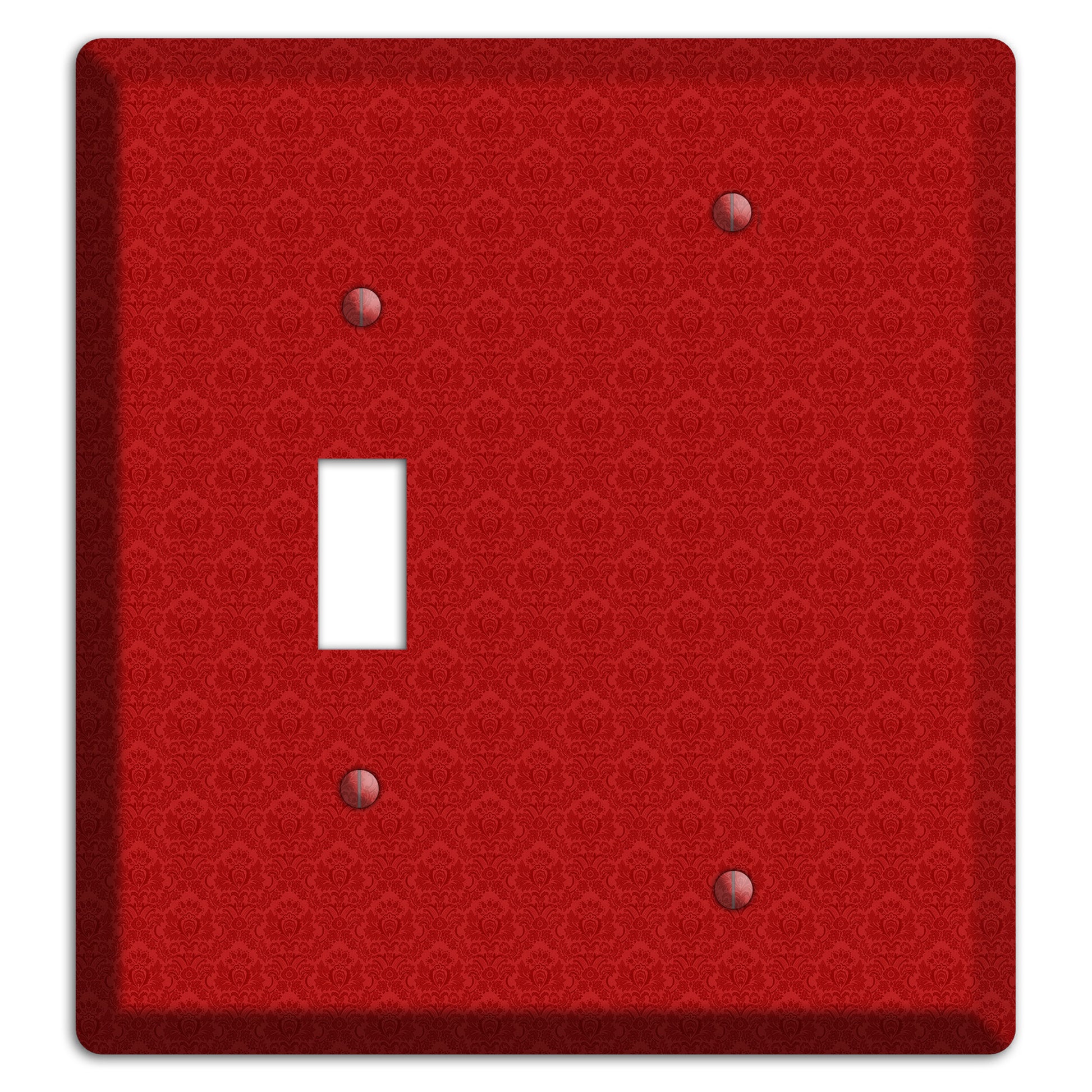 Red Cartouche Toggle / Blank Wallplate