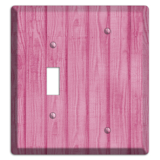 Can Can Pink Texture Toggle / Blank Wallplate