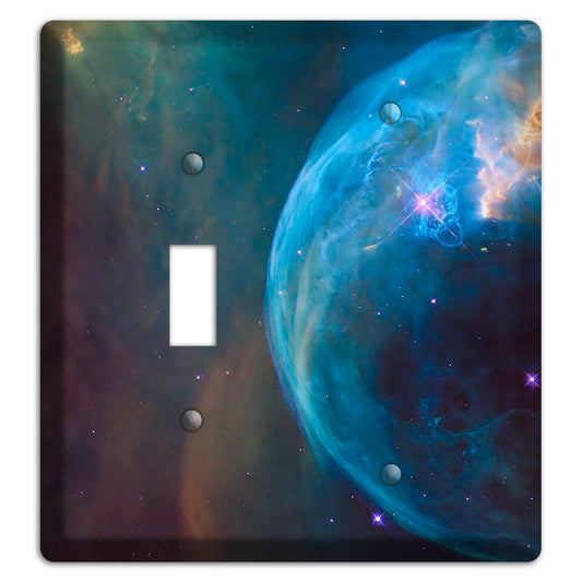 Bubble Nebula Toggle / Blank Wallplate