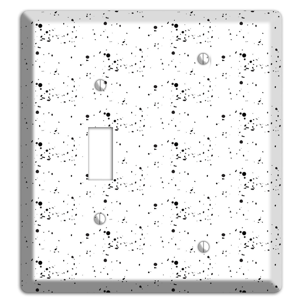 Ink Drops 8 Toggle / Blank Wallplate