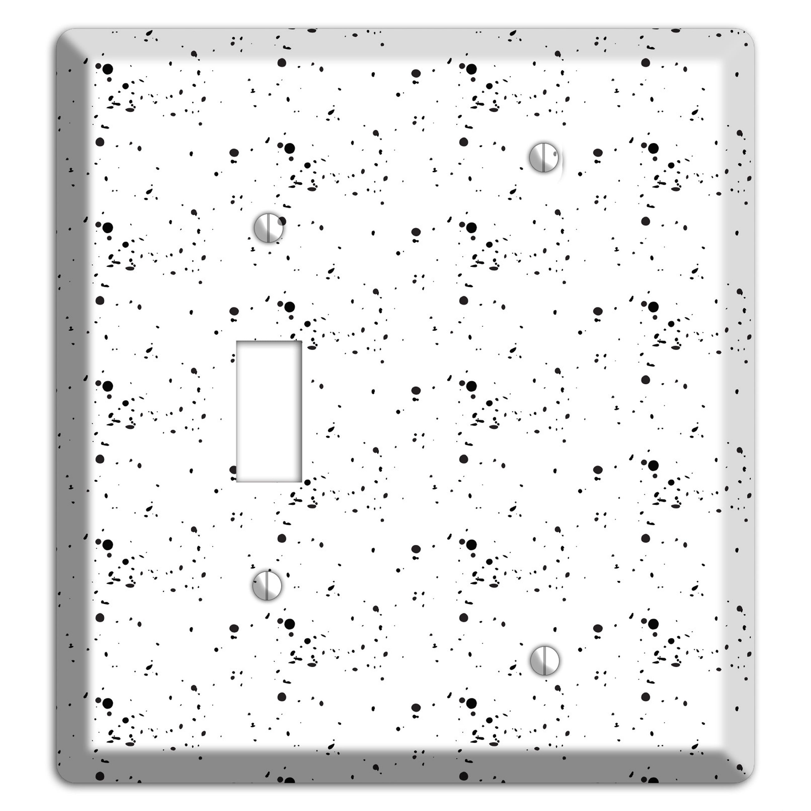 Ink Drops 8 Toggle / Blank Wallplate