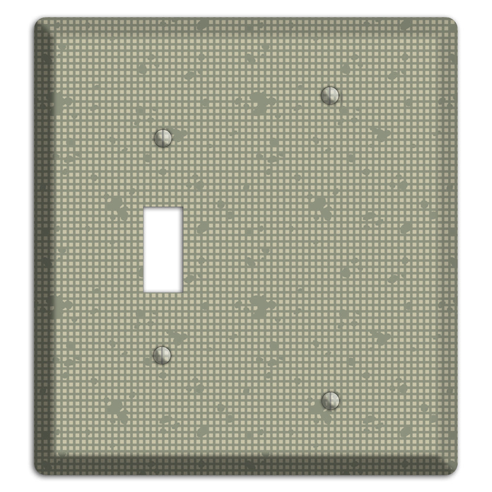 Night Desert Camo Toggle / Blank Wallplate
