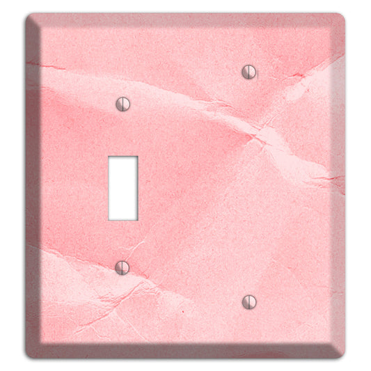 Pink Soft Coral Toggle / Blank Wallplate