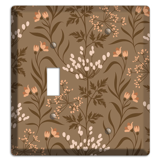 Fall Floral 2 Toggle / Blank Wallplate